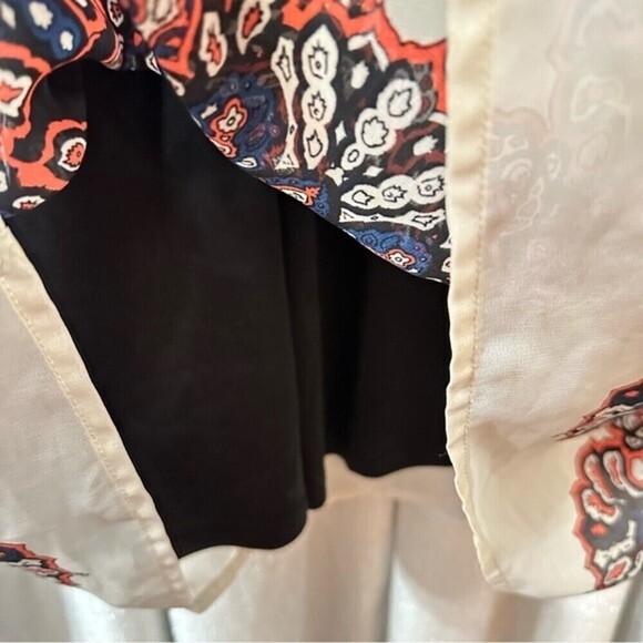 Blu Pepper Black Multicolor Geometric Boho Print Sleeveless Dress Size‎ Small - Picture 14 of 14